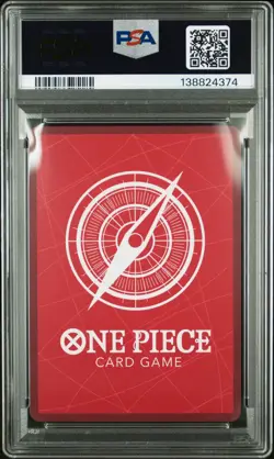 2025 One Piece TCG Silvers Rayleigh PSA 10 Alt Art Leader OP12-001 Legacy - Image 3