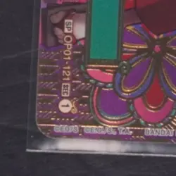 2023 ONE PIECE ROMANCE DAWN #OP01-121 YAMATO SPECIAL RARE ALTERNATE ART - Image 4