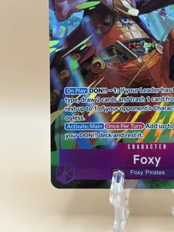 Foxy EB04-036 SR ALT ART The Azure Seas Seven One Piece CCG ENGLISH OP14 - Image 3