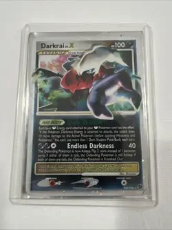 Pokemon Darkrai TCG LV.X Holo Ultra Rare Card 104/106 Vintage Great Encounters - Image 2