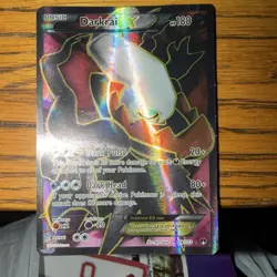 Darkrai EX Full Art Holo Card 118/122 XY Breakpoint Ultra Rare - Image 1