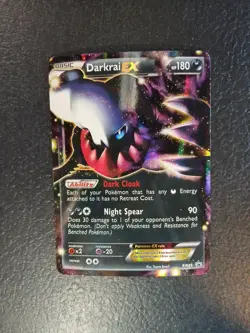 Pokemon Darkrai-EX TCG Promo Card Black White BW46 Holo - Image 1