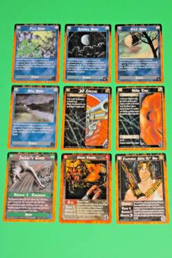 RAGE THE WEREWOLF APOCALYPSE Collectible Card Game 99 Lot TCG CCG 1995 MONSTERS - Image 5