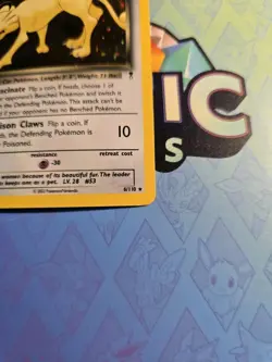 LP+ Dark Persian Holo 6/110 Legendary Collection Pokemon Card - Image 2