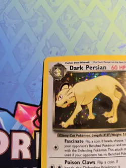 LP+ Dark Persian Holo 6/110 Legendary Collection Pokemon Card - Image 4