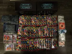 Pokemon Phantasmal Flames Bulk Lot - 45 Open Packs, 360-400 Cards + 2 ETBs - Image 1