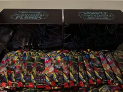 Pokemon Phantasmal Flames Bulk Lot - 45 Open Packs, 360-400 Cards + 2 ETBs - Image 5
