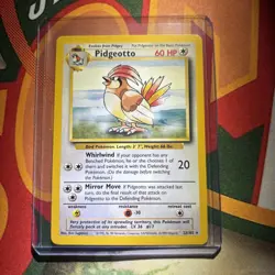 POKEMON BASE SET CARD 22/102 Pidgeotto - Image 1