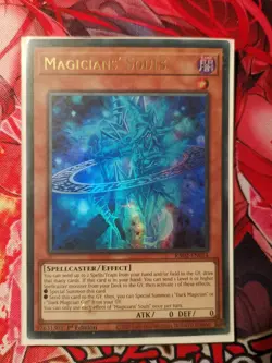 RA02-EN014 Magicians' Souls : Ultra Rare Card : 1st Edition : YuGiOh - Image 1