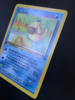 2 Psyduck 53/62 FOSSIL set Pokemon card first edition - Image 3