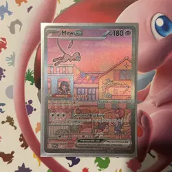Pokemon Mew EX Black Star Promo TCG Card SVP053 151 Pack Fresh - Image 2