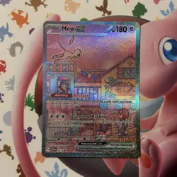 Pokemon Mew EX Black Star Promo TCG Card SVP053 151 Pack Fresh - Image 3
