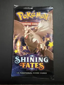 Shining Fates Booster Packs Factory Sealed Pokemon Cards Lot of 12 New Packs - Image 5