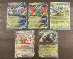 Pokemon 5 Card Lot - EX, Promo Ultra Rares NM - Image 1