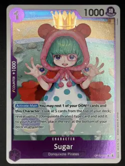 Sugar OP10-065 R Character Card One Piece CCG OP10: Royal Blood Near Mint - Image 1