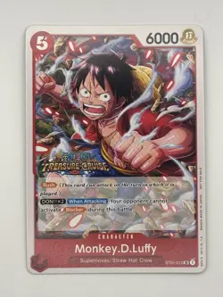 Monkey.D.Luffy (Tournament Pack Vol. 5) ST01-012 SR One Piece Promotion Cards LP - Image 1