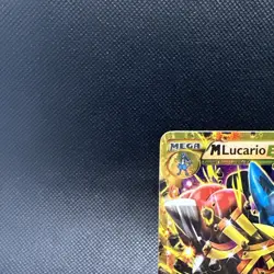 Pokemon TCG M Lucario EX Holo Ultra Rare Card 55/111 Furious Fists - Image 2