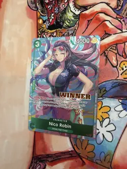 Nico Robin (Heroines Battle Winner Pack) P-111 One Piece Promotion Cards Foil - Image 1
