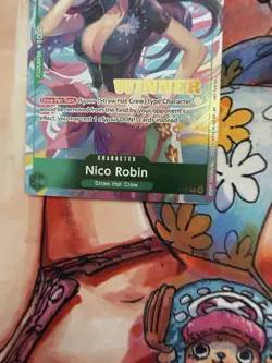 Nico Robin (Heroines Battle Winner Pack) P-111 One Piece Promotion Cards Foil - Image 4
