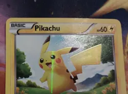 Pokemon Pikachu TCG Secret Rare Holo Card 115/114 Black and White - Image 3