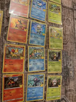 McDonalds Pokemon 25th Anniversary HOLO Mint !! NEAR FULL SET(missing one card) - Image 3