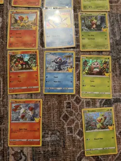McDonalds Pokemon 25th Anniversary HOLO Mint !! NEAR FULL SET(missing one card) - Image 4