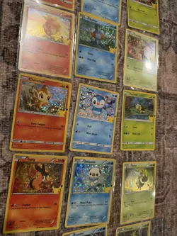 McDonalds Pokemon 25th Anniversary HOLO Mint !! NEAR FULL SET(missing one card) - Image 5