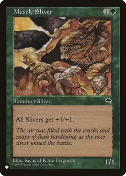 MTG Muscle Sliver ** The List ** English - Image 1