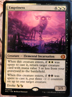 Emptiness - MTG - Regular - Lorwyn Eclipsed - NM (Unplayed) - Image 1