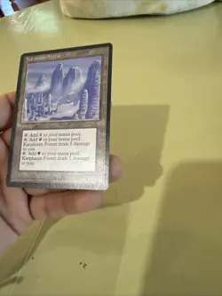 MTG Karplusan Forest Ice Age NM See Pics - Image 5