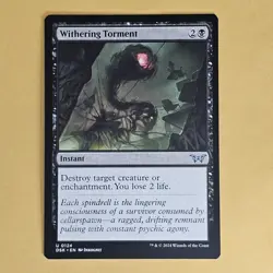 Magic MTG-Withering Torment Duskmourn: House Of Horror DSK U #124 - Image 1