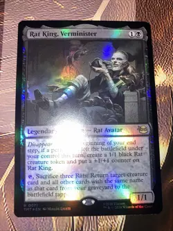 Rat King, Verminister Teenage Mutant Ninja Turtles Foil - Image 1
