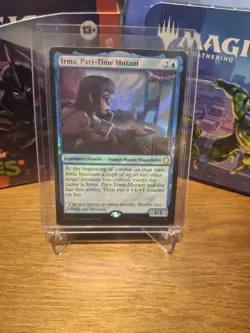 MTG TMNT Teenage Mutant Ninja Turtles Irma, Part-Time Mutant SURGE FOIL NM - Image 1