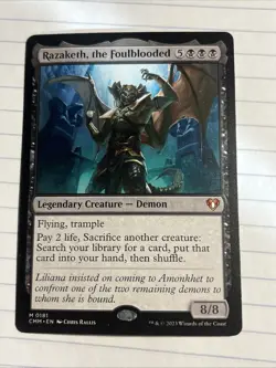 Razaketh, the Foulblooded Commander Masters Regular - Image 1