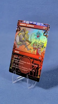 Jennika’s Technique - 236 - MTG: Teenage Mutant Ninja Turtles - Borderless -Foil - Image 2