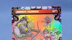 Jennika’s Technique - 236 - MTG: Teenage Mutant Ninja Turtles - Borderless -Foil - Image 3
