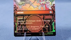 Jennika’s Technique - 236 - MTG: Teenage Mutant Ninja Turtles - Borderless -Foil - Image 4