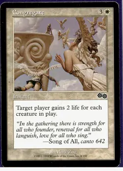 Congregate, Urza's Saga #8 MTG - Image 1