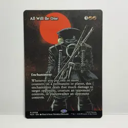 All Will Be One Borderless #8 Mythic MTG Teenage Mutant Ninja Turtles PZA EN NM - Image 1