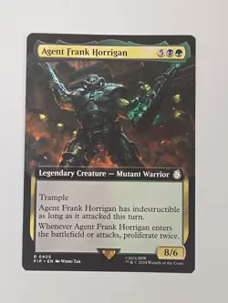 Agent Frank Horrigan X1 EXTENDED ART-NM/M- Universes Beyond: Fallout - Image 1