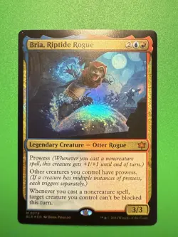 [1x] Bria, Riptide Rogue - Foil Near Mint, English Bloomburrow MTG Magic - Image 1