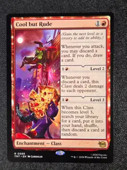 Cool but Rude R Teenage Mutant Ninja Turtles 89 NM - Image 1