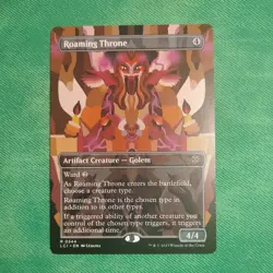 Roaming Throne (Borderless) 344 The Lost Caverns of Ixalan MTG - Image 1