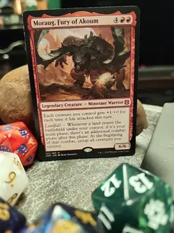 MTG Moraug, Fury of Akoum - Regular - Zendikar Rising #150/280 - Image 1