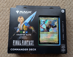 Magic the Gathering Final Fantasy X Commander Deck - Counter Blitz Tidus Yuna - Image 1