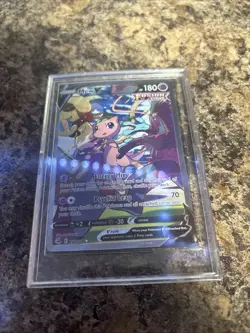 Pokemon Mew v Holo Alternative Art Ultra Rare TCG Fusion Strike Card 251/264 - Image 1