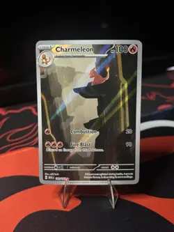 Pokemon TCG Charmeleon 169/165 151 Illustration Rare NM Pack Fresh - Image 1