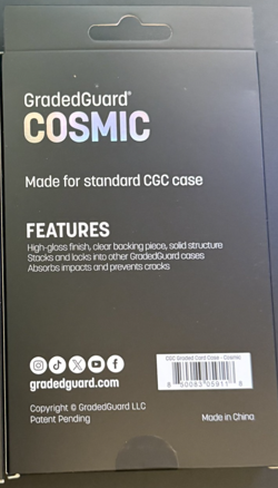 Graded Guard Cosmic CGC Limited Edition LE 1/2000 IN HAND - Image 2