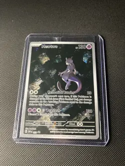 Pokemon Mewtwo 052 Scarlet & Violet Promo Holo Card - Image 1