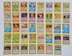 Base 2 Pokemon 39 card Lot Uncommon/ Common Set Never Played WOTC 2000 NM/Mint - Image 1
